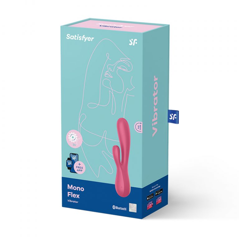 Koito Sexshop Ecuador Satisfyer Vibrador Rabbit Mono Flex Rojo