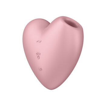 Satisfyer Cutie Heart Rosa Succionador Vibrador koito sexshop ecuador