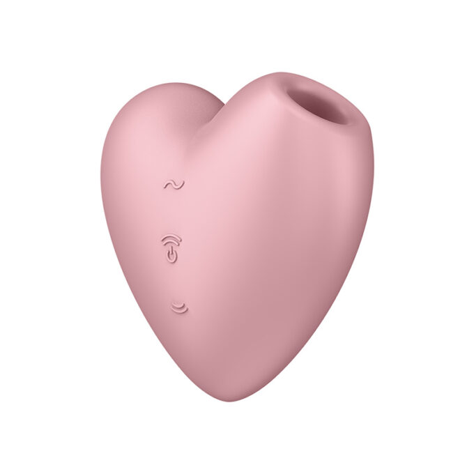 Satisfyer Cutie Heart Rosa Succionador Vibrador koito sexshop ecuador