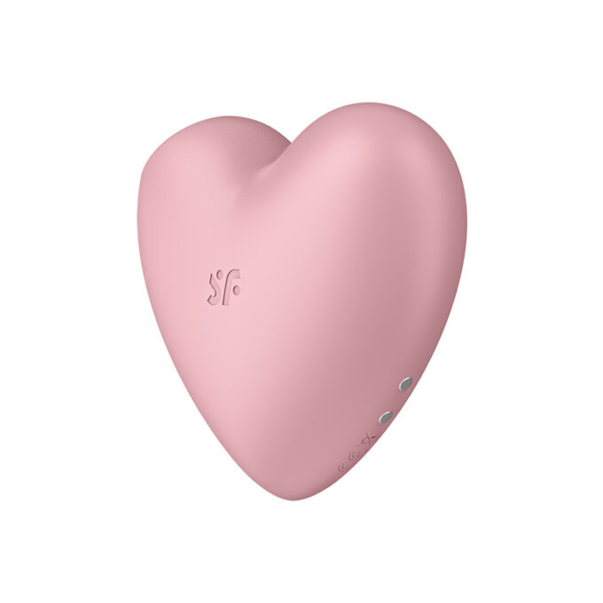 Satisfyer Cutie Heart Rosa Succionador Vibrador koito sexshop ecuador